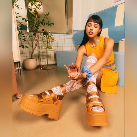 UGG Shoes - NWOB UGG Goldenrise Ankle Strap Platform Sandal